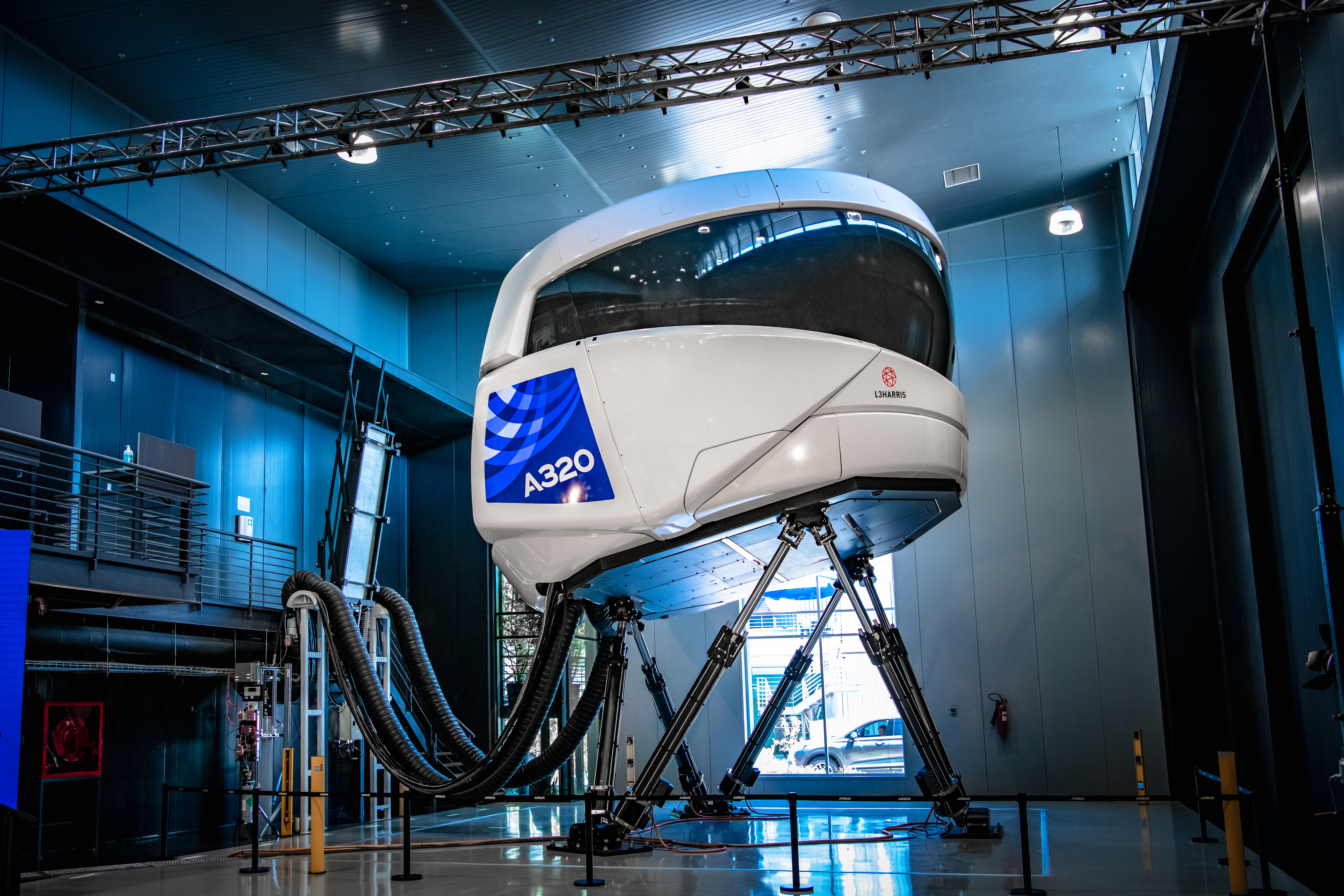 the FULL FLIGHT SIMULATOR A320