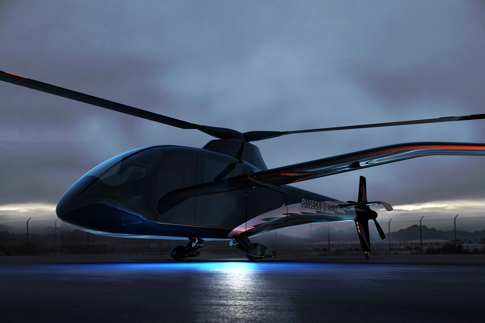 PA-890 the world&rsquo;s first helicopter to run on hydrogen